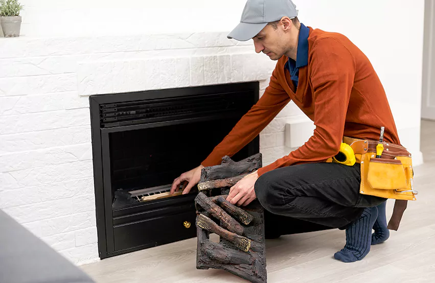 Wood Fireplace Repair in Groves, TX