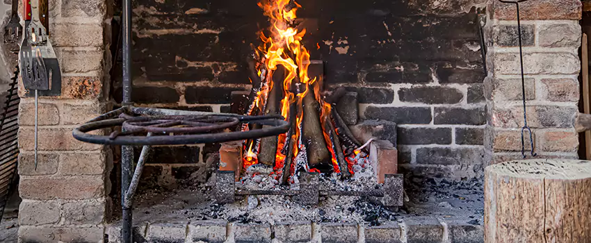 Cracked Electric Fireplace Bricks Repair Services in Groves, TX