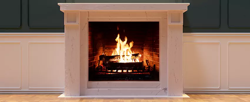 Decorative Electric Fireplace Installation in Groves, Texas