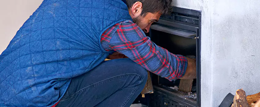 Gas Fireplace Inspection in Groves, Texas