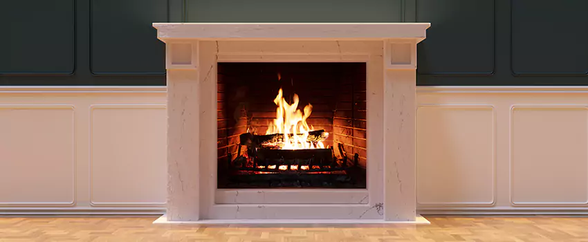 Open Flame Wood-Burning Fireplace Installation Services in Groves, Texas