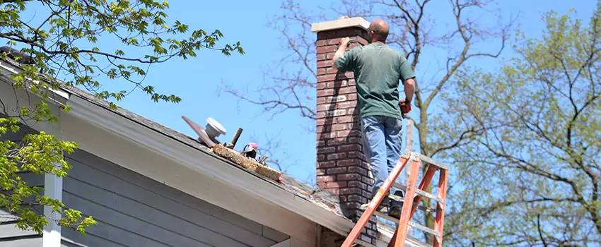 Vinyl and PVC Chimney Flashing Installation in Groves, TX
