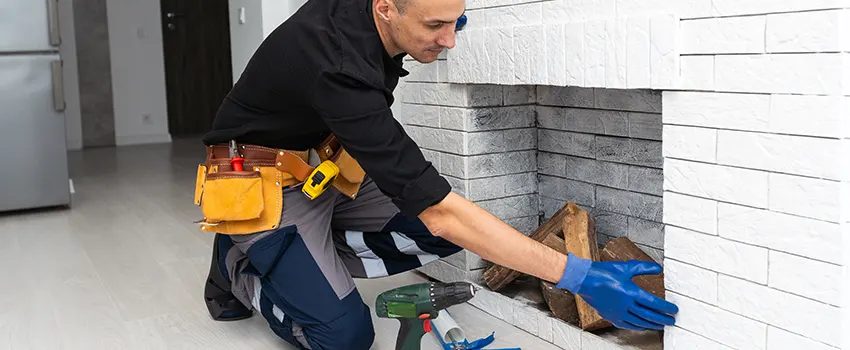 Fireplace Damaged Damper Frame Repair Services in Groves, Texas