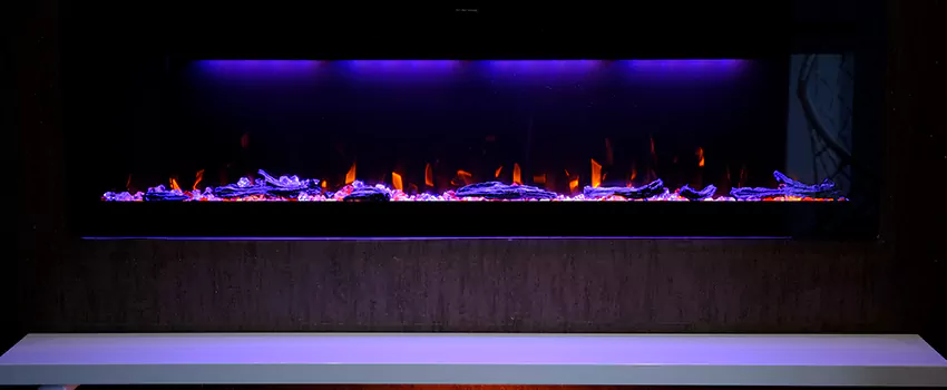 Dynamic Flame Color Fireplace Installation in Groves, TX